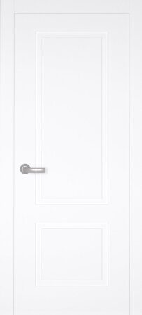 Межкомнатная дверь «Манчестер М2», эмаль белая (комплект)